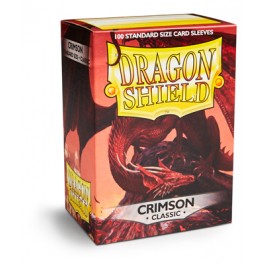 Dragon Shield Sleeves: Standard Classic - Crimson 100CT