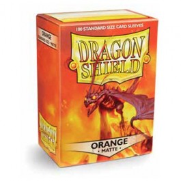 Dragon Shield Sleeves: Standard Matte - Orange 100CT