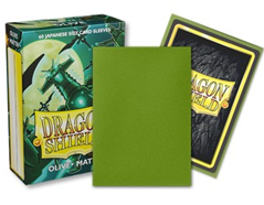 Dragon Shield Sleeves: Japanese Matte - Olive 60CT