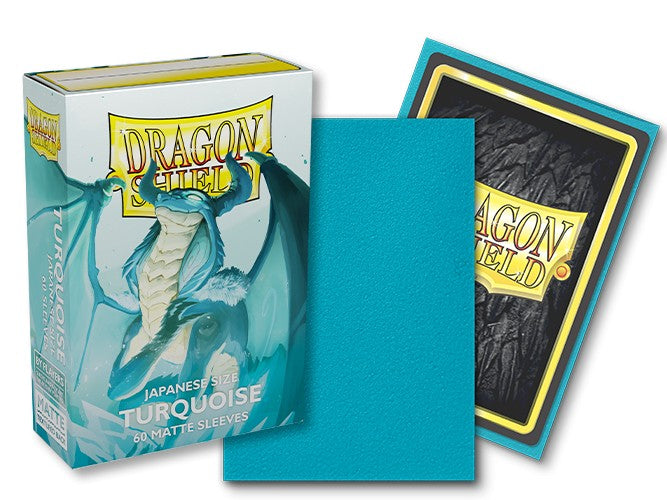 Dragon Shield 60ct Pack - Matte Turquoise