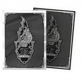 Dragon Shield Sleeves: Standard Matte Dual Art Dragon Shield 25th Anniversary - Special Edition 100CT