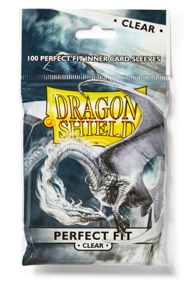 Dragon Shield Sleeves: Perfect Fit Standard - Clear 100CT