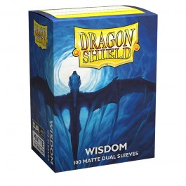 Dragon Shield Sleeves: Standard Matte Dual - Wisdom 100CT