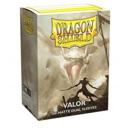 Dragon Shield Sleeves: Standard Matte Dual - Valor 100CT