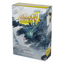 Dragon Shield Sleeves: Japanese Matte Dual - Snow 60CT