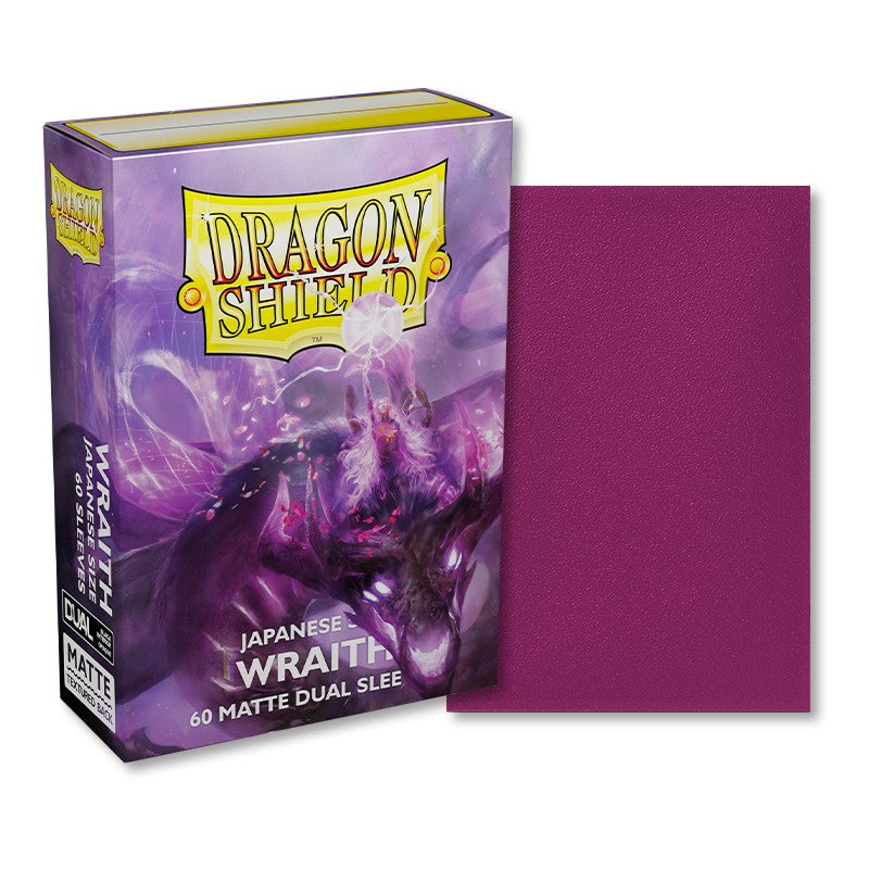 Dragon Shield Sleeves: Japanese Matte Dual - Wraith 60CT