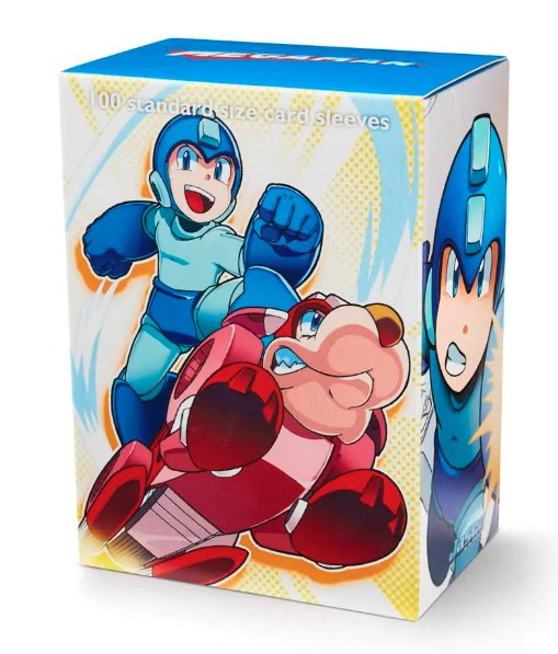 Dragon Shield Sleeves: Standard Classic Art Mega Man - Rush 100CT