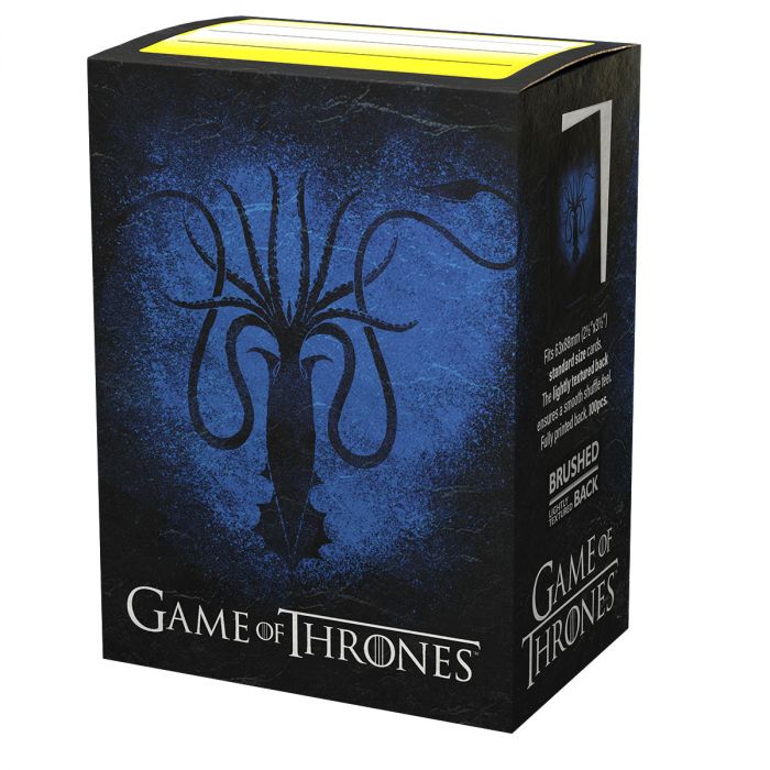 Dragon Shield 100CT Box Brushed GOT House Greyjoy