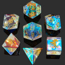 BRB011 Dragon's Hoard Gem Stone Dice Set - Prismatic Crystal