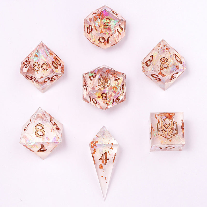 Captured Magic Hand Sanded Sharp Edge Resin - Opal