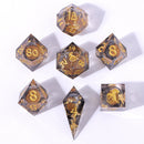 Captured Magic  Liquid Core Hand Sanded Sharp Edge Resin - Oil Money