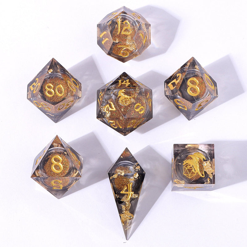 Captured Magic  Liquid Core Hand Sanded Sharp Edge Resin - Oil Money