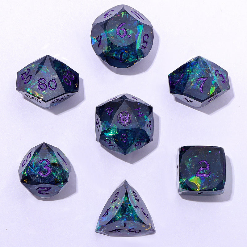 Captured Magic Luster Cut Resin - Starry Night Purple