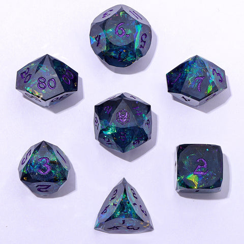 Captured Magic Luster Cut Resin - Starry Night Purple