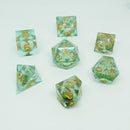 Chronicle RPG Accessories: 7CT Liquid Core - Molten Dragonscale Polyhedral Dice Set