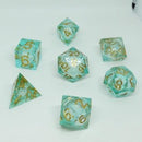 Chronicle RPG Accessories: 7CT Liquid Core - Molten Court Polyhedral Dice Set