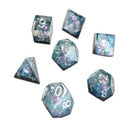 Chronicle RPG Accessories: 7CT Liquid Core - Molten Planets Polyhedral Dice Set