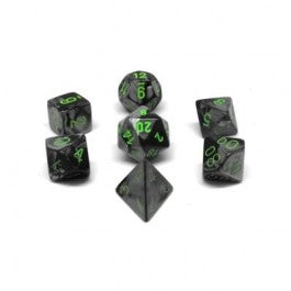 Gemini Mini 7 Die Set Black-Grey/Green