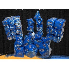 Chessex Brush Dice Wavebreak Set of 10 D10s