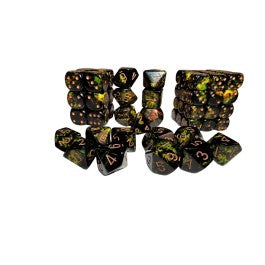 Chessex Brush Dice Deep Forest 16mm Dice Block