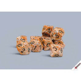 Chessex: 10CT Speckled Rust D10 Dice Set