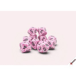 Chessex: 10CT Speckled Pink D10 Dice Set