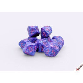 Chessex: 10CT Speckled Purple Passion D10 Dice Set