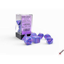 Chessex: 7CT Speckled Purple Passion Polyhedral Dice Set