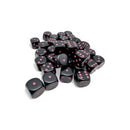 Chessex Opaque Black/Pink 12MM D6 Dice Block