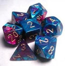Chessex: Gemini Purple-Teal/Gold 7-Die Set