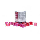 Chessex Gemini Translucent Red-Violet/Gold 12MM D6 Dice Block