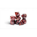 Chessex Lab Dice 10 Lustrous Gothic/Copper 7-Die Set