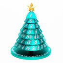 Christmas Tree Dice - Cyan