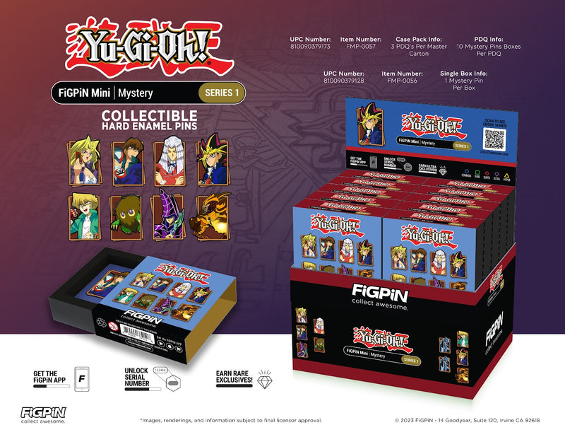 FiGPiN Yu-Gi-Oh Mystery Minis Series 1