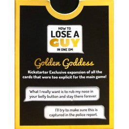 How to Lose a Guy in One DM: Golden Goddess Expansion