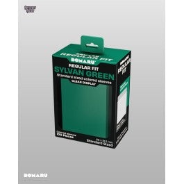 Gatherers' Tavern : Domaru Regular Fit Standard Sized Card Sleeve 100ct- Sylvan Green
