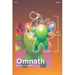 Magic: The Gathering - Omnath, Locus Of Creation Keychain