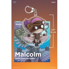 Magic: The Gathering - Malcolm Keen-Eyed Navigator Keychain
