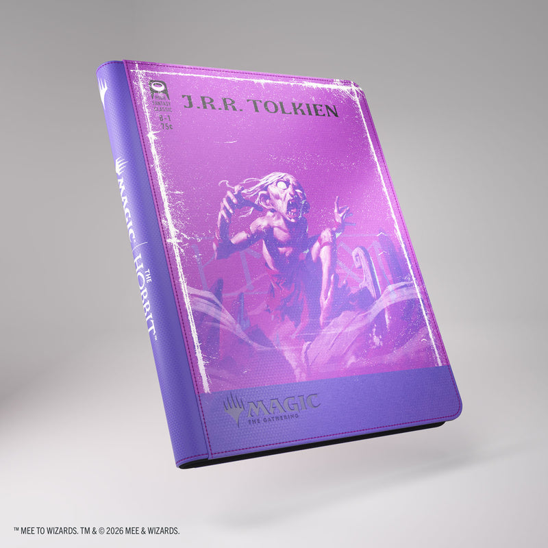 Gamegenic- Magic: The Gathering | The Hobbit Zip-Up Album 18-Pocket Gollum / The Lonely Mountain