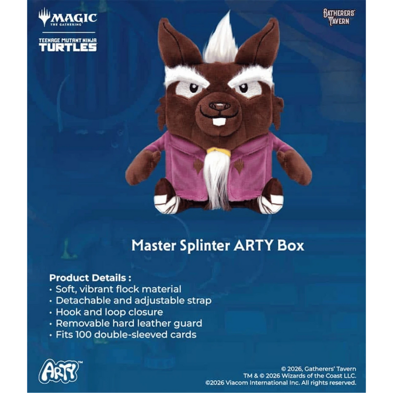 Gatherers' Tavern: Magic The Gathering x Teenage Mutant Ninja Turtles - Master Splinter Arty Box