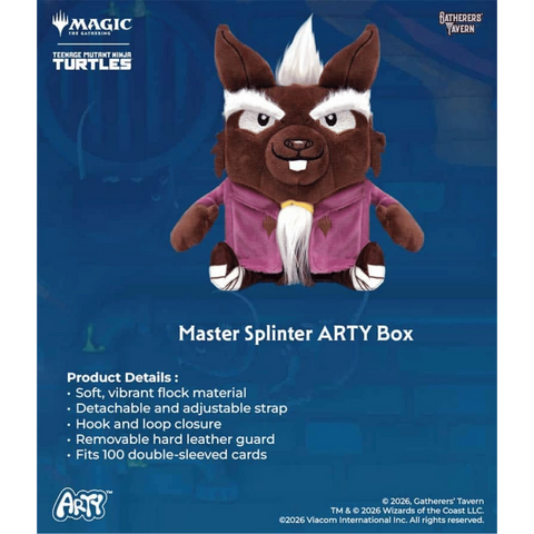 Gatherers' Tavern: Magic The Gathering x Teenage Mutant Ninja Turtles - Master Splinter Arty Box