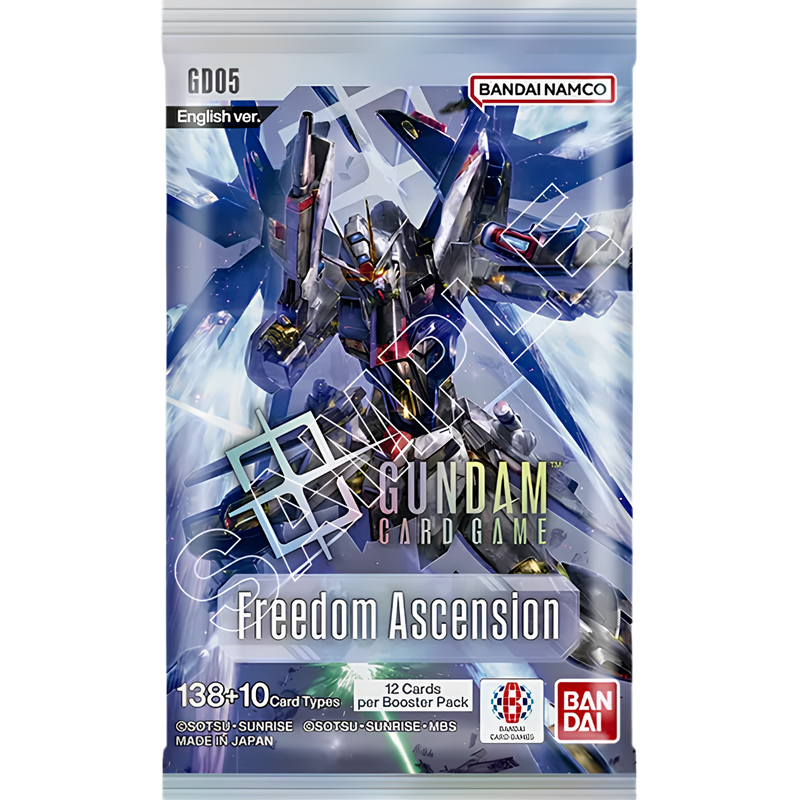 Bandai - Gundam Card Game: BP05 Freedom Ascension Booster Pack
