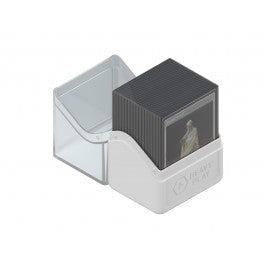 Heavy Play RFG Deck Box 80 Double Sleeved Cleric White
