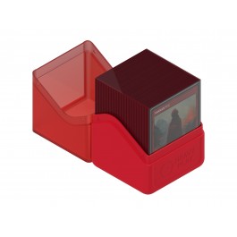 Heavy Play RFG Deck Box 100 Double Sleeved Shaman Red