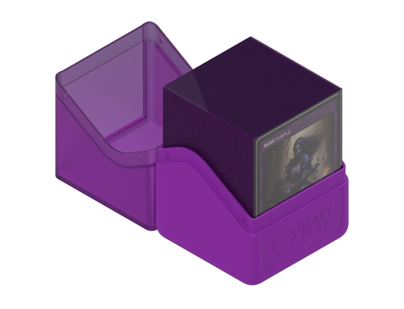 Heavy Play: RFG Deck Box 100 DS - Bard Purple