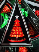 HY00137 Christmas Tree Dice - Red