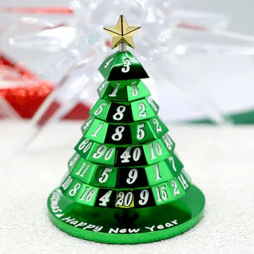 V2.0 Metal Christmas Tree Dice - Green