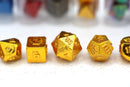 10MM Mini Metal RPG Dice Set - Gold
