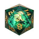 Sharp Edge Resin LED 55mm D20 - Beholder's Gaze - Green