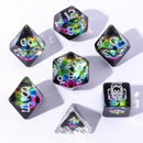 Wyrmforged Rollers - Rounded Resin Dice - Dragon Eye Chromatic